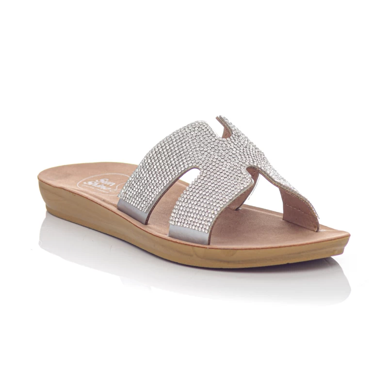 Sunshine women's anatomic flat sandals 2541