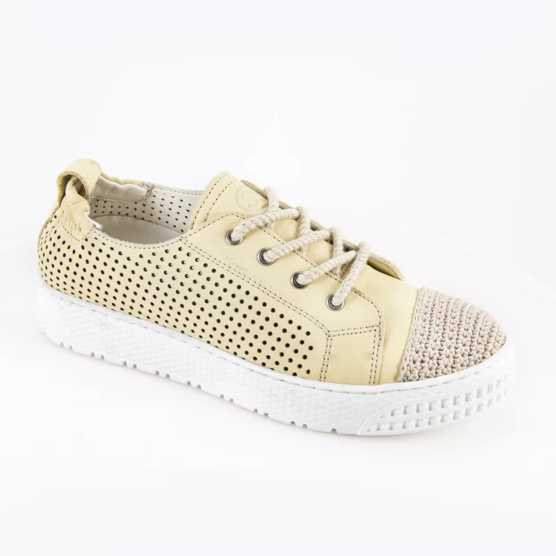 Safe Step 23828 - Δερμάτινο Γυναικείο Sneaker 